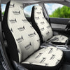 Trumpet Pattern Themed Print Universal Fit Car Seat Covers-JorJune