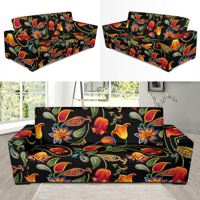 Tulip Boho Pattern Print Design TP09 Sofa Slipcover-JORJUNE.COM