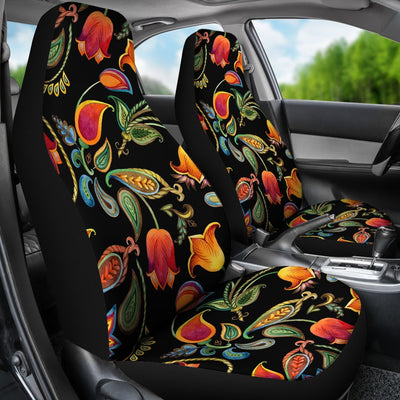 Tulip Boho Pattern Print Design TP09 Universal Fit Car Seat Covers-JorJune