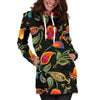 Tulip Boho Pattern Print Design TP09 Women Hoodie Dress