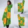 Tulip Orange Pattern Print Design TP07 Hooded Blanket-JORJUNE.COM