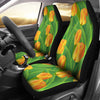 Tulip Orange Pattern Print Design TP07 Universal Fit Car Seat Covers-JorJune