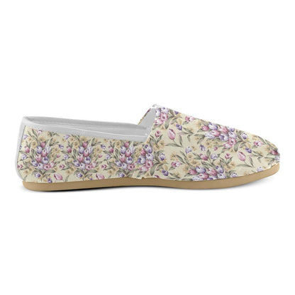 Tulip Pattern Print Design TP04 Women Casual Shoes-JorJune.com