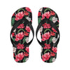 Tulip Pattern Print Design TP08 Flip Flops-JorJune