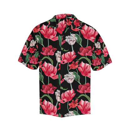 Tulip Pattern Print Design TP08 Men Hawaiian Shirt-JorJune