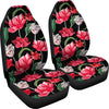 Tulip Pattern Print Design TP08 Universal Fit Car Seat Covers-JorJune