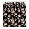 Tulip Pink Pattern Print Design TP02 Duvet Cover Bedding Set-JORJUNE.COM