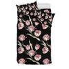 Tulip Pink Pattern Print Design TP02 Duvet Cover Bedding Set-JORJUNE.COM