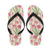 Tulip Pink Pattern Print Design TP06 Flip Flops-JorJune