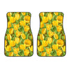 Tulip Yellow Pattern Print Design TP010 Car Floor Mats-JORJUNE.COM