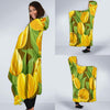 Tulip Yellow Pattern Print Design TP010 Hooded Blanket-JORJUNE.COM