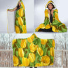 Tulip Yellow Pattern Print Design TP010 Hooded Blanket-JORJUNE.COM