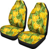 Tulip Yellow Pattern Print Design TP010 Universal Fit Car Seat Covers-JorJune