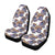 Turkey Pattern Print Design 01 Car Seat Covers (Set of 2)-JORJUNE.COM