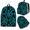 Turquoise Tribal Sea Turtle Hawaiian Premium Backpack