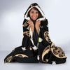 Turtle Polynesian Tribal Hawaiian Hooded Blanket-JORJUNE.COM