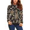 Turtle Polynesian Tribal Hawaiian Women Long Sleeve Sweatshirt-JorJune