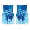 Two Dolphin Car Floor Mats