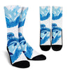 Two Dolphin Crew Socks