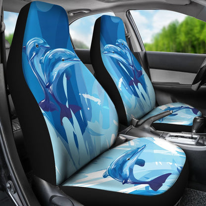 Two Dolphin Universal Fit Car Seat Covers