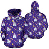 Unicorn Casttle All Over Print Hoodie