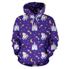 Unicorn Casttle All Over Print Hoodie