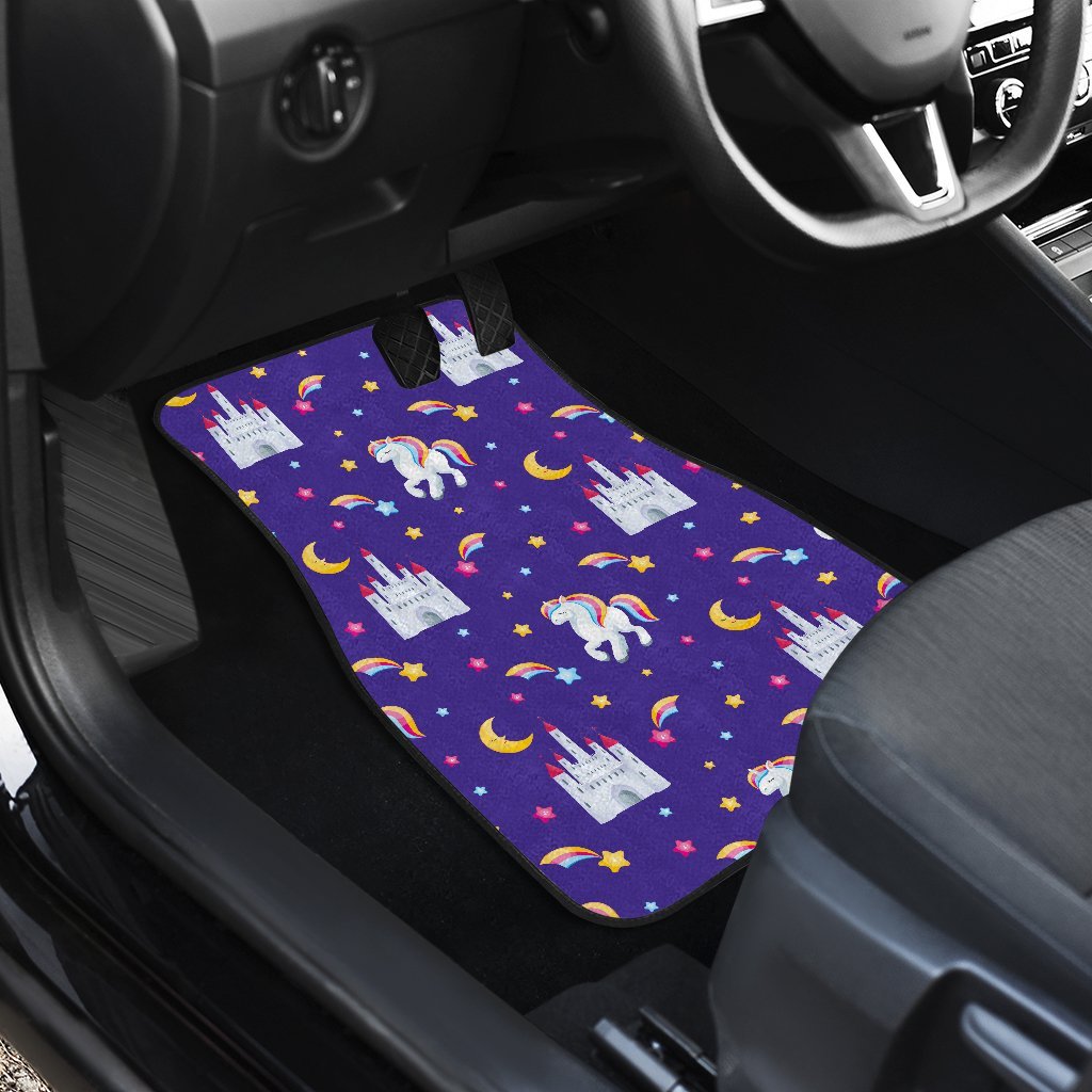Unicorn Casttle Car Floor Mats