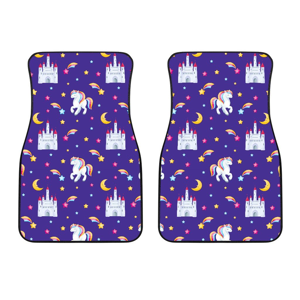 Unicorn Casttle Car Floor Mats