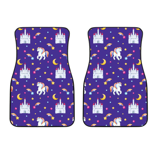 Unicorn Casttle Car Floor Mats