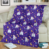 Unicorn Castle Fleece Blanket