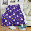 Unicorn Castle Fleece Blanket