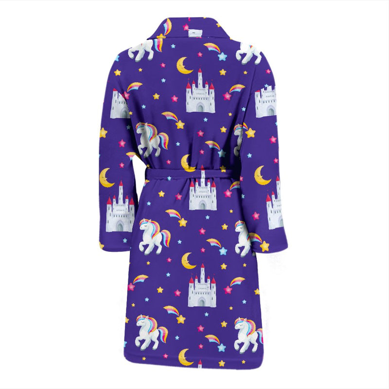 Unicorn Castle Men Bath Robe