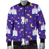 Unicorn Castle Men Casual Bomber Jacket