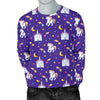 Unicorn Castle Men Crewneck Sweatshirt