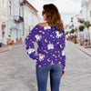 Unicorn Castle Off Shoulder Sweatshirt