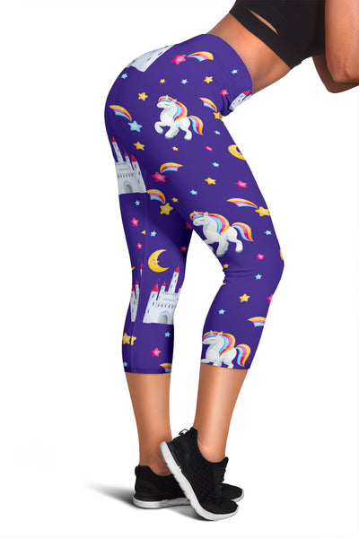 Unicorn Castle Women Capris