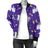 Unicorn Castle Women Casual Bomber Jacket