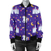 Unicorn Castle Women Casual Bomber Jacket