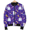 Unicorn Castle Women Casual Bomber Jacket