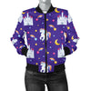 Unicorn Castle Women Casual Bomber Jacket