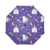 Unicorn Casttle Automatic Foldable Umbrella