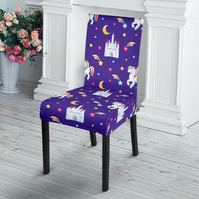 Unicorn Casttle Dining Chair Slipcover-JORJUNE.COM