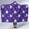 Unicorn Casttle Hooded Blanket-JORJUNE.COM