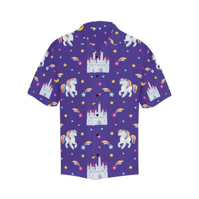 Unicorn Casttle Men Hawaiian Shirt