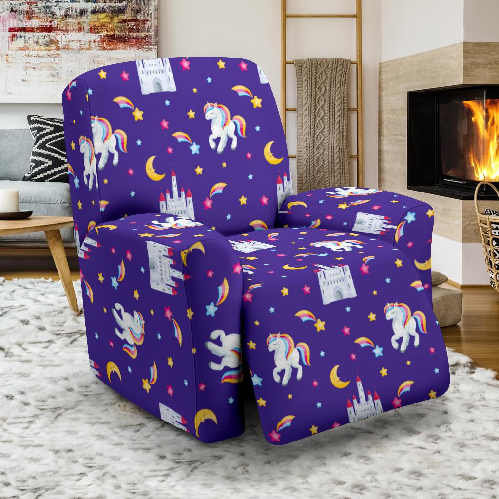 Unicorn Casttle Recliner Slipcover-JORJUNE.COM