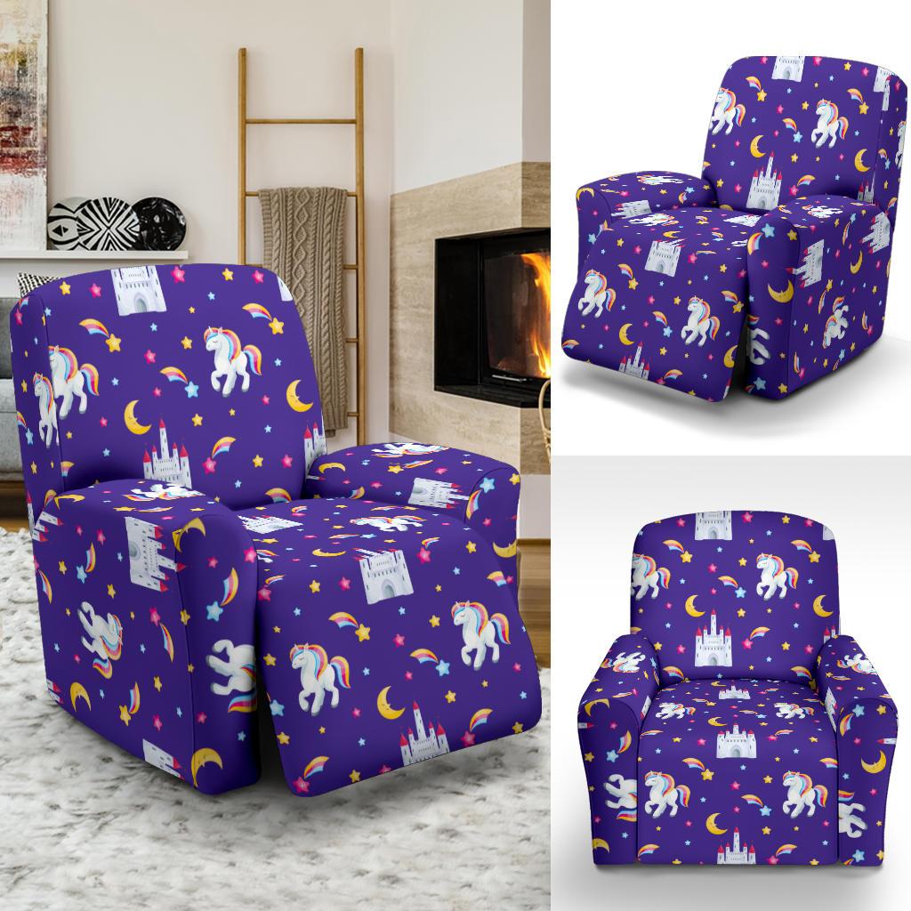 Unicorn Casttle Recliner Slipcover-JORJUNE.COM