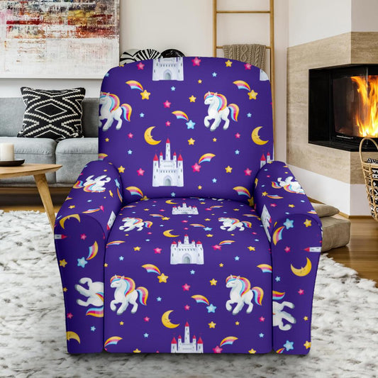 Unicorn Casttle Recliner Slipcover-JORJUNE.COM