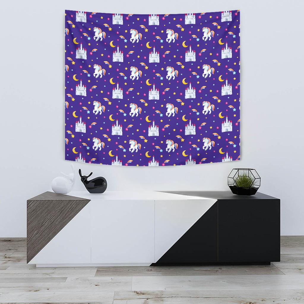 Unicorn Casttle Tapestry