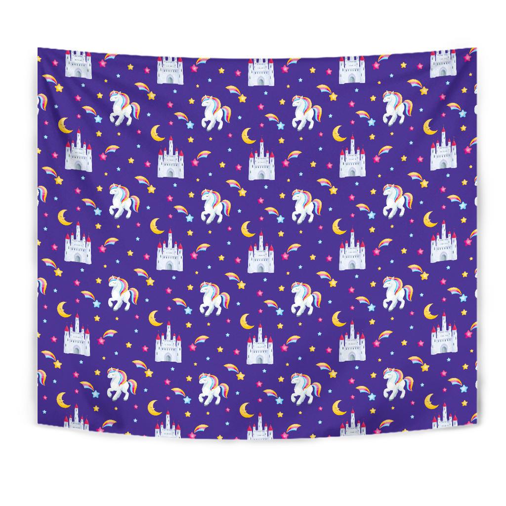 Unicorn Casttle Tapestry