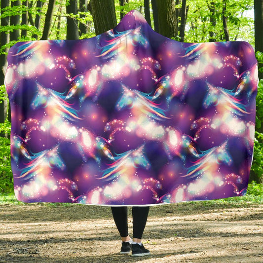 Unicorn Dream Hooded Blanket-JORJUNE.COM